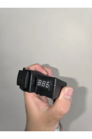 AKGÜNEŞ MOTOGARAJ Akgüneş Evrensel Motosiklet ve Scooter Çift USB Şarj ve Akü Şarj Göstergesi - 3
