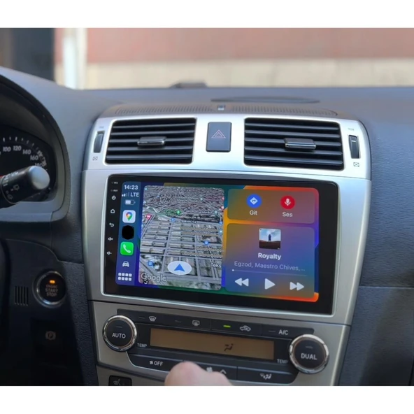 Toyota Avensis Gri Renk Android Multimedya Sistemi 4-64 Cadence (2009-2015) ürün görseli 1
