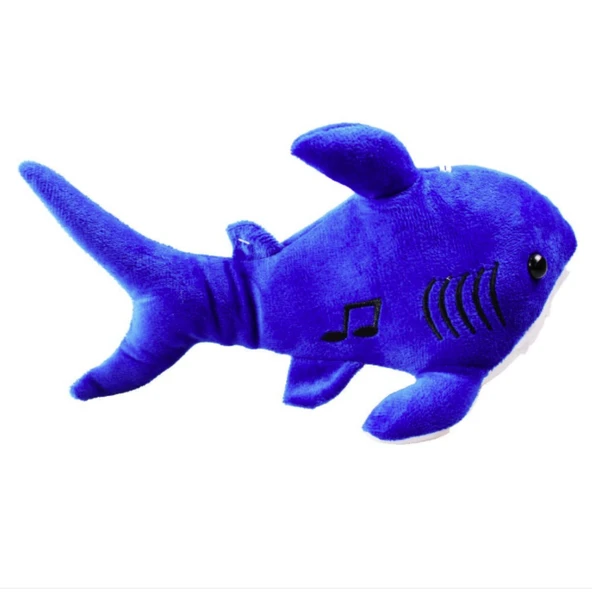 Köpekbalığı Sesli Baby Shark Müzikli 28 cm - 1811201  - Mavi - 2