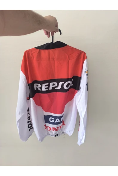 AKGÜNEŞ MOTOGARAJ Honda REPSOL Kaplamalı Motosiklet Yağmurluğu - 2
