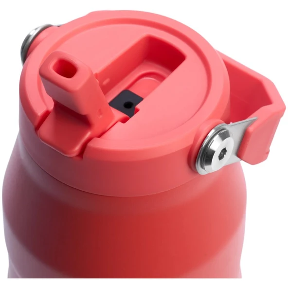 Stanley 10-12111-080 The IceFlow Flip Straw 1,06 Litre Pipetli Termos Bardak - Mercan - 3