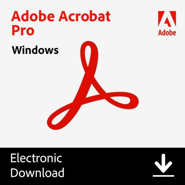 Adobe Acrobat Pro DC Dijital Lisans Anahtarı + Ömür Boyu + Türkçe - 2