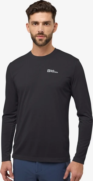 Jack Wolfskin A60291-6000 Vonnan Ls T M Erkek Outdoor Tişört ürün görseli