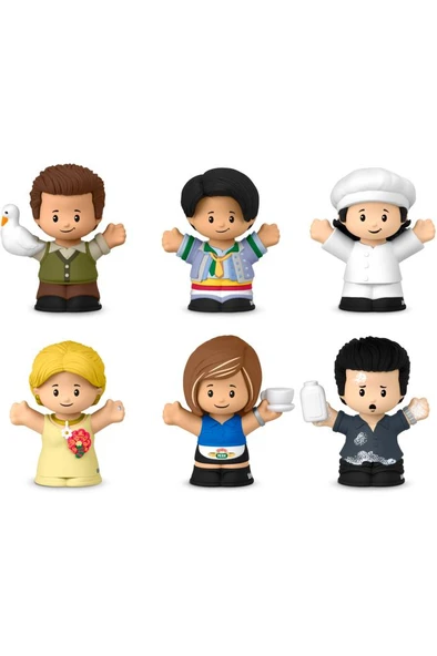 Little People Collector Friends 6pk - Resim 5