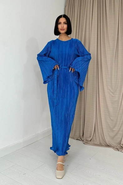 Saks İspanyol Kol Piliseli Elbise ürün görseli