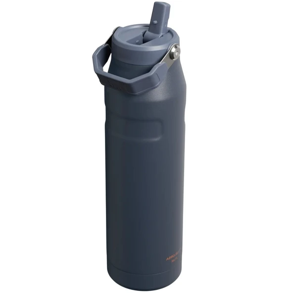 Stanley 10-12111-066 The IceFlow Flip Straw 1,06 Litre Pipetli Termos Bardak - Lacivert - 2