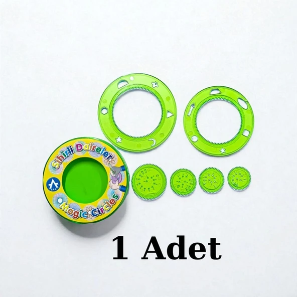 Sihirli Daireler Eğitici Çizim Seti - 1