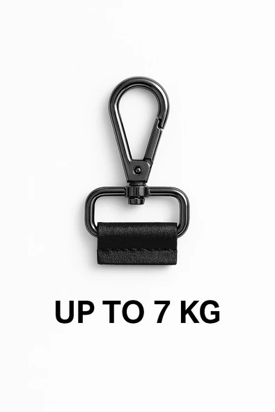 Deri Çanta Omuz Askısı Gri Metal Kancalı Ortopedik Destekli 8683255013975 - 3