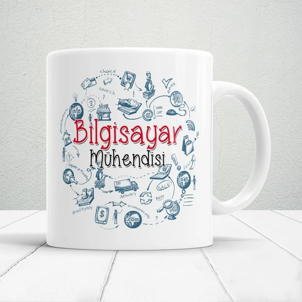 Bilgisayar Mühendislerine Özel Hediyelik Baskılı Kupa ürün görseli 1