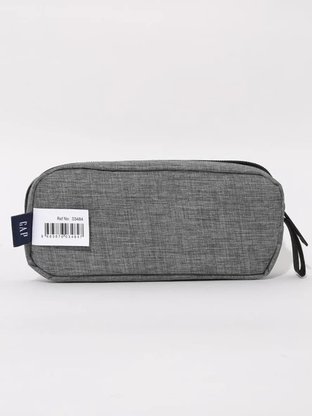 GAP Orijinal Kalem Çantası Cepli Gri 3484 - Resim 4