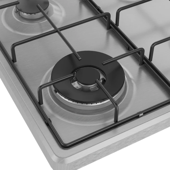 Beko BSOMD D 611EWI Wok Gözlü İnox Set Üstü Ocak - 5