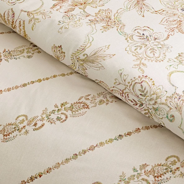 Taç Livia Seç&Ser Çift Kişilik Nevresim Takımı Ekru - Resim 3