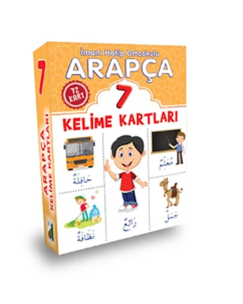 Arapça Kelime Kartları (7. Sınıf) ürün görseli 1