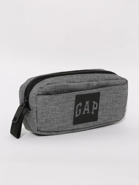 GAP Orijinal Kalem Çantası Cepli Gri 3484 - Resim 2