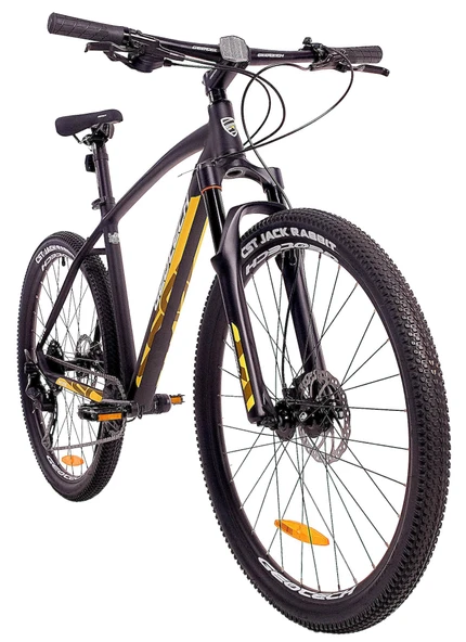 Geotech Mode Elite 27,5 Jant 9 Vites HD Dağ Bisikleti - Mat Siyah Sarı - 2