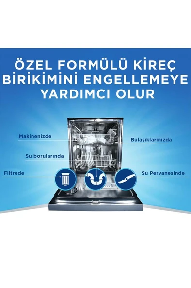 Finish Bulaşık Makinesi Tuzu Kireç Kalıntılarına Karşı Koruyucu 4 x 1500 gr - 6