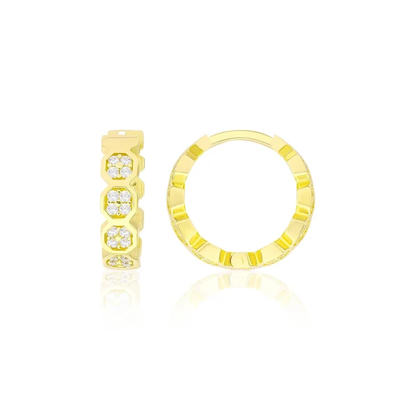 Karelim Altın Küpe