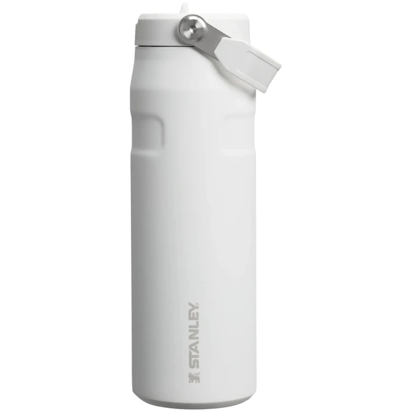 Stanley 10-11283-144 The IceFlow Flip Straw 0,70 Litre Pipetli Termos - Beyaz