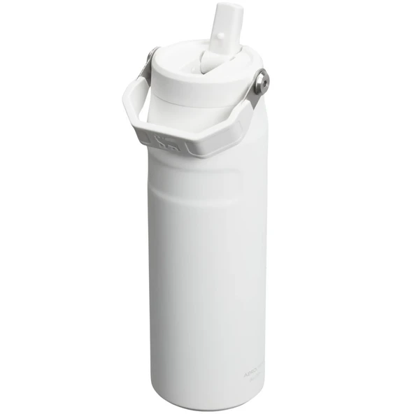 Stanley 10-11283-144 The IceFlow Flip Straw 0,70 Litre Pipetli Termos - Beyaz - 2