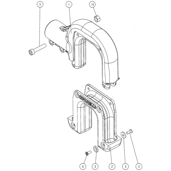 Cifarelli SC 605 Zeytin Hasat Makinası Kancası - Lastiksiz - Resim 3