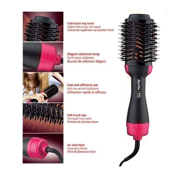 AHS-2042 Saç Şekillendirici 3 Hız ve Isı Ayarlı - Resim 3