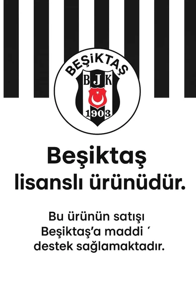 Beşiktaş Orijinal Lisanslı Beslenme Çantası Bjk Siyah Çanta - 2