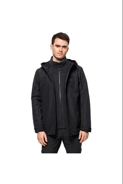 Jack Wolfskin 1115311-6000 Taubenberg 3In1 M Erkek Outdoor Ceketi - 3