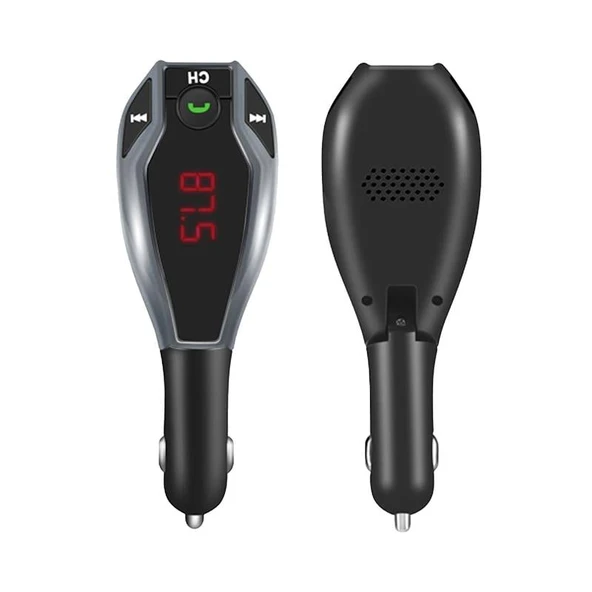 Ayt Hello HL-18883 BT-SD-USB Fm Transmitter Oto Araç Çakmaklık Teyp Bluetooth Usb Telefon Müzik Bağlantı Cihazı