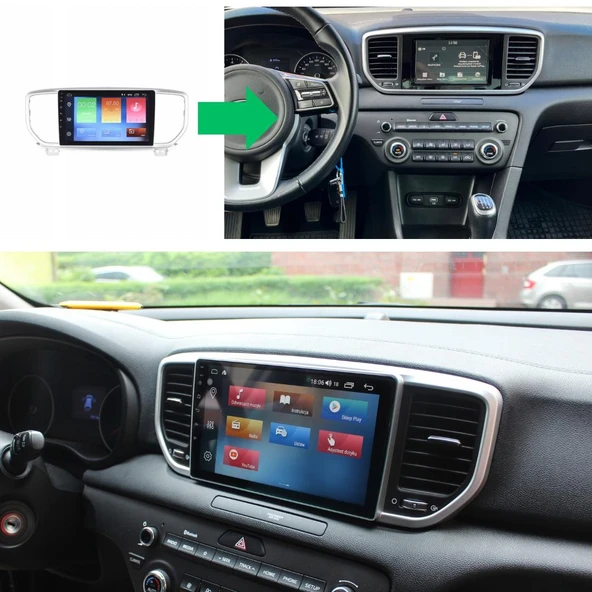 Kia Sportage Android Multimedya Sistemi 4-64 Cadence (2019-2023) ürün görseli 1