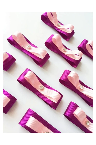 Anı Karavanı Organizasyon Hazır Grogren Kurdele Fiyonk Begonvil&Pembe 10'lu - 3