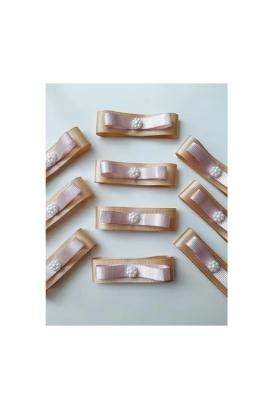 Anı Karavanı Organizasyon Hazır Grogren Kurdele Fiyonk Gold&Pudra (10 ADET)