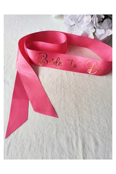Anı Karavanı Organizasyon Bride To Be - Bekarlığa Veda Partisi Kuşak / Gold - 4