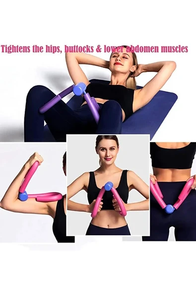 Pilates Kelebek Aleti  Kol, Bacak ve Basen Sıkılaştırıcı Vücut Şekillendirici Egzersiz Aparatı - Resim 2