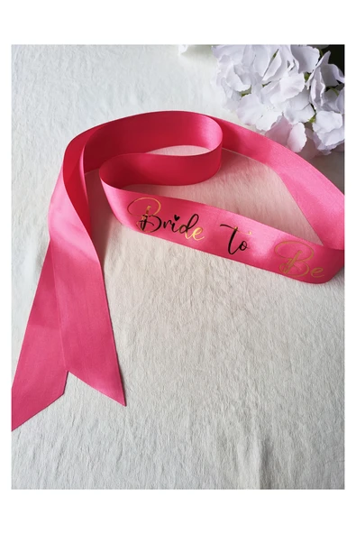 Anı Karavanı Organizasyon Bride To Be - Bekarlığa Veda Partisi Kuşak / Gold - 1