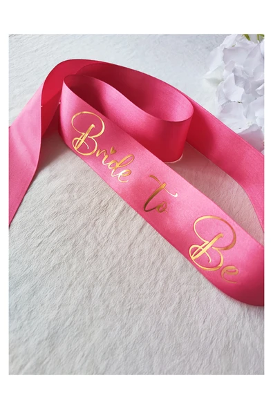Anı Karavanı Organizasyon Bride To Be - Bekarlığa Veda Partisi Kuşak / Gold - 5