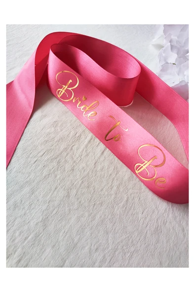 Anı Karavanı Organizasyon Bride To Be - Bekarlığa Veda Partisi Kuşak / Gold - 7
