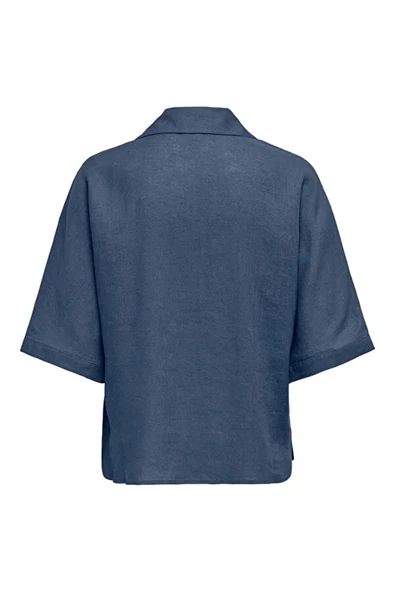 Only 15314215 Kadin Gomlek - Lacivert - Resim 2