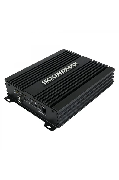 Soundmax SX-N1000.1D Mono Amfi 1 Ohm 1000W Rms 4 Ohm 370W Rms Bas Kontrol Aparatlı