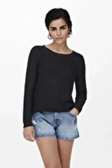 Only 15113356 0 Yaka Kadin Triko - Lacivert ürün görseli 1