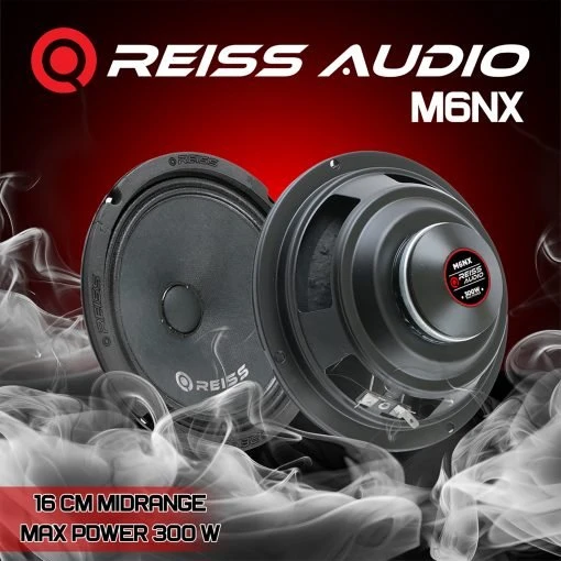 Reiss Audio RS-M6NX 300W Maksimum 100W Rms 16 Cm Neodyum Midrange - 6