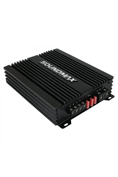 Soundmax SX-N1000.1D Mono Amfi 1 Ohm 1000W Rms 4 Ohm 370W Rms  Bas Kontrol Aparatlı - 2