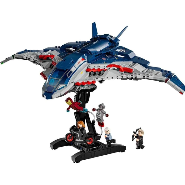 76325 Lego Marvel Avengers: Age of Ultron Quinjet 1131 parça +12 yaş - Resim 2
