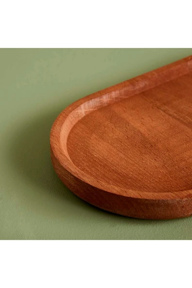 Bella Maison Chomo Ahşap Sunum Tabağı (24x14 cm) - Resim 2