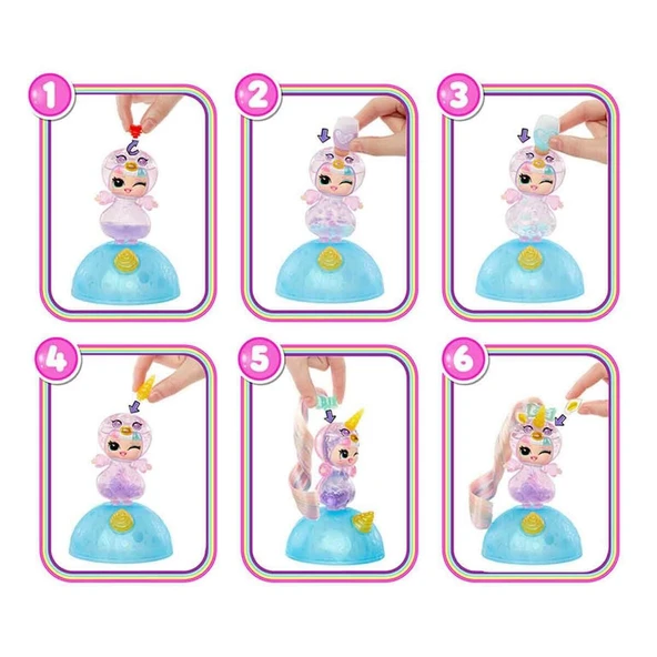 121336 L.O.L. Tots Unicorn Bebek - Resim 4