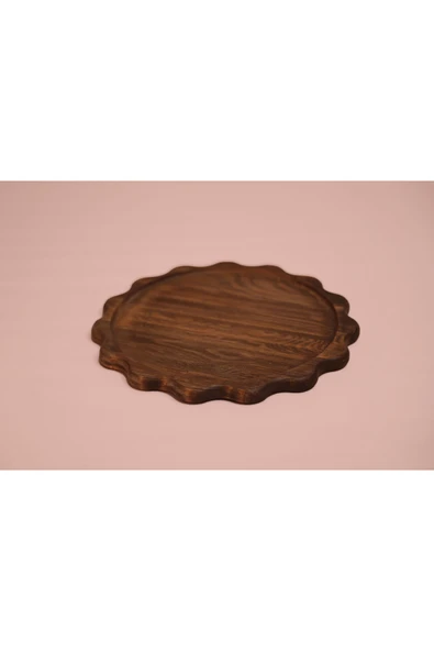 Famwoodart Büyük Boy Ahşap Sunumluk Ve Supla %100 Çam - 4