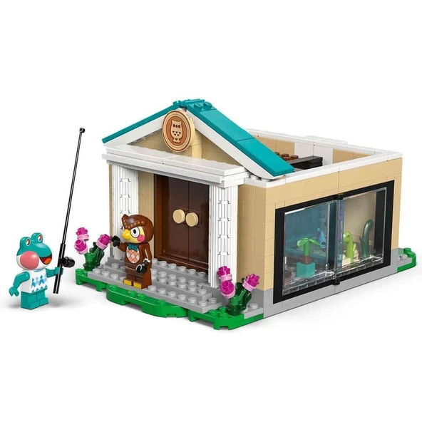 77056 Lego Animal Crossing Blathers Müze Koleksiyonu 543 parça +7 yaş - Resim 3