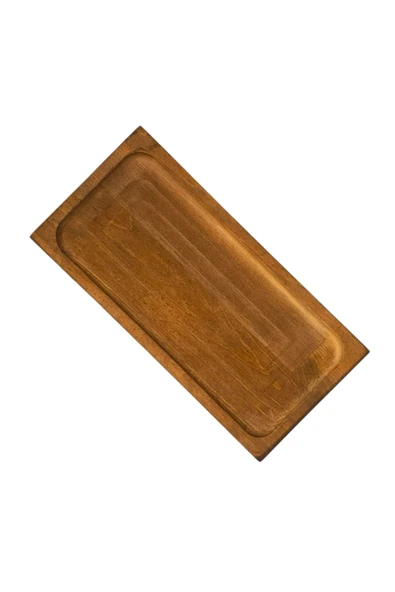 Woodcept Ahşap Ayaklı Dikdörtgen Sunum Standı Tabağı, Dekoratif Sunumluk Servis Tabağı, Yükseltici Stand - 6