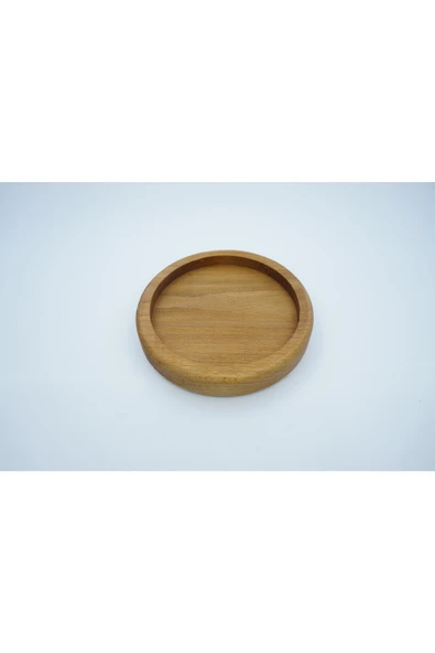 Bb Wooden Design Kayın Doğal Ahşap Yağdanlık Altlık Sunum Standı Çerezlik Ahşap Sunum Tabağı - Resim 2