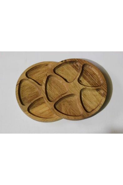 Armossa Ahşap Dekoratif Çerez & Kahvaltı Tepsisi - 2