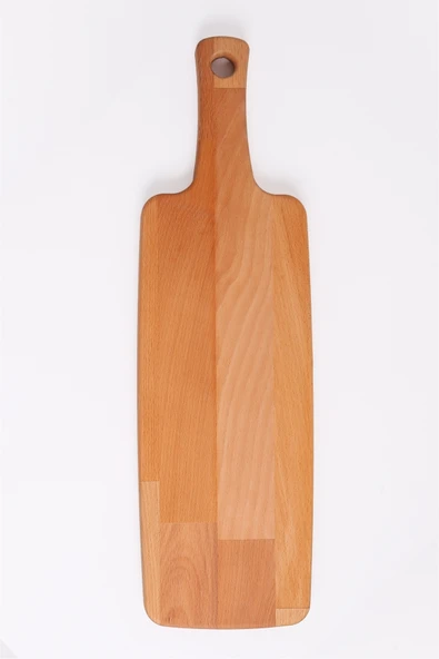 Forducts Doğal Ahşap Et Hamburger Kesim, Sunum Tahtası Sunum Tepsisi - Resim 3